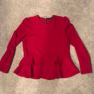 Zara Woman Red Blouse